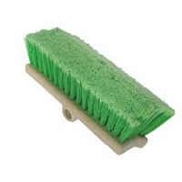 10″ Bi-Level Wash Brush – Green Polystyrene
